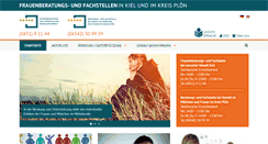 Desktop Screenshot of frauennotruf-kiel.de
